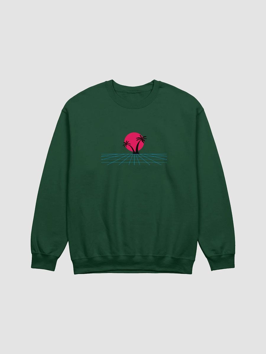 Retro-Futuristic Grid Crewneck product image (1)