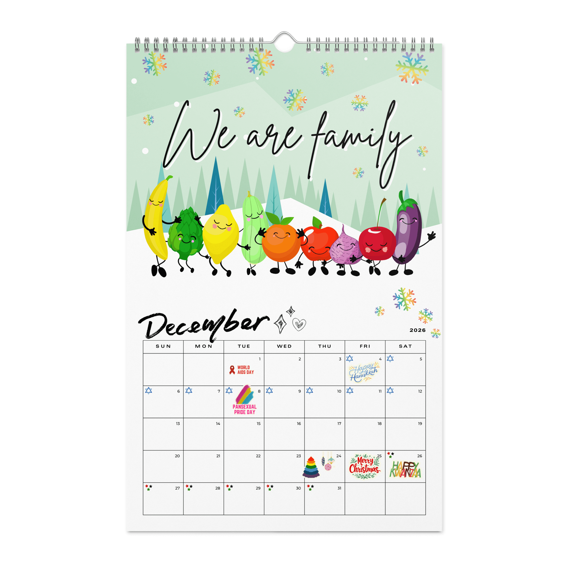 2026 LGBTQ+ Pride & Cultural Celebration Calendar product image (12)