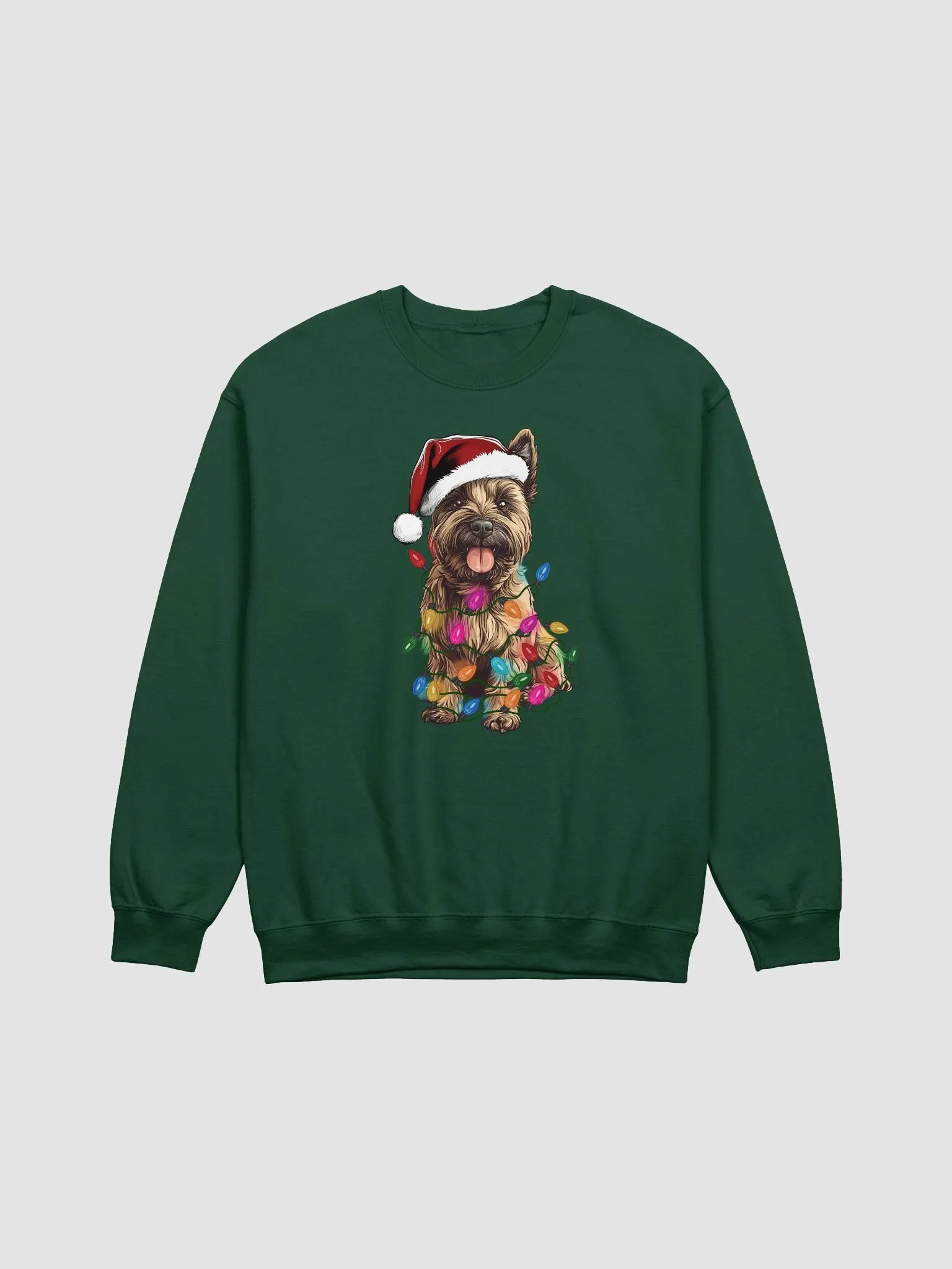 Funny Cairn Terrier Christmas Sweatshirt product image (8)