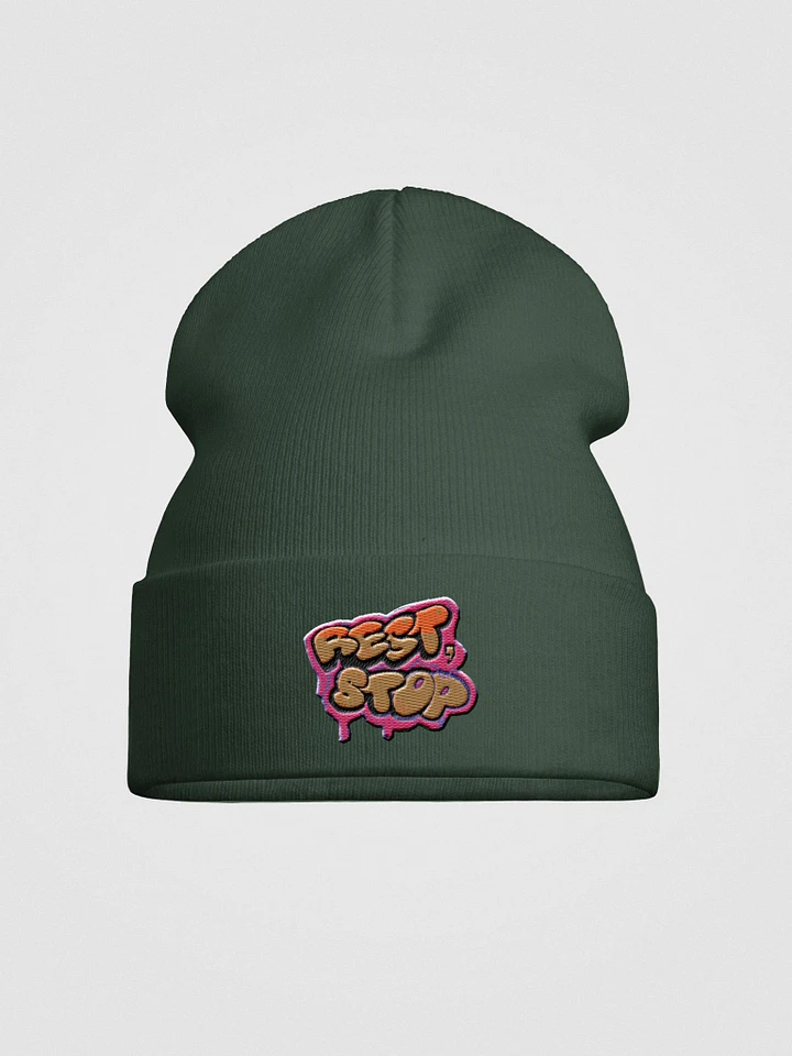 REST STOP 01: EMBROIDERED BEANIE product image (1)
