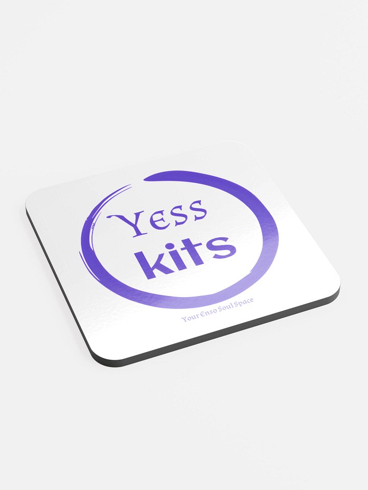 YESS Kits (Your Enso Soul Space) Glossed Cork Coaster product image (2)