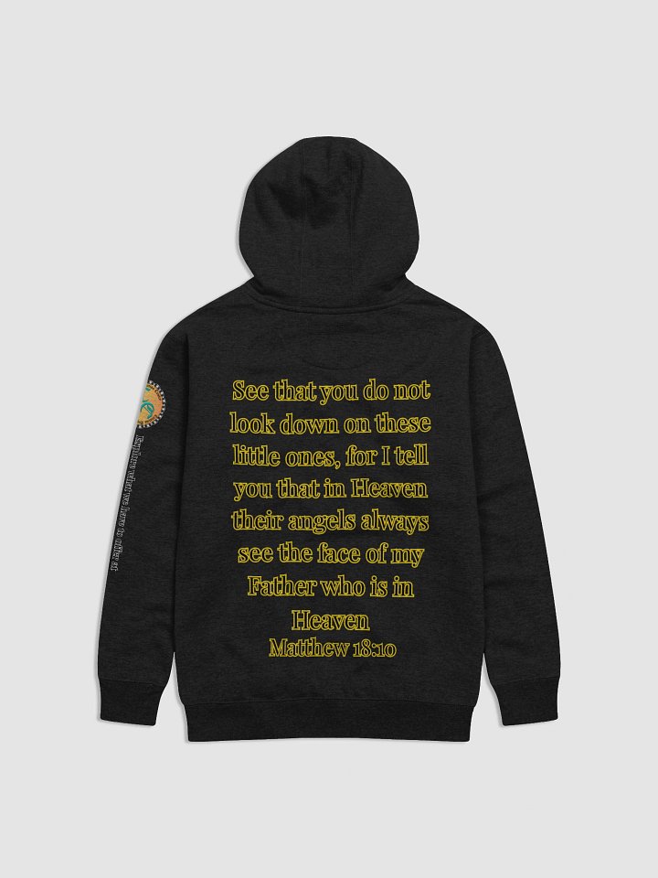 Angels Watch Over Them (Male) Cotton Heritage Unisex Premium Hoodie product image (2)