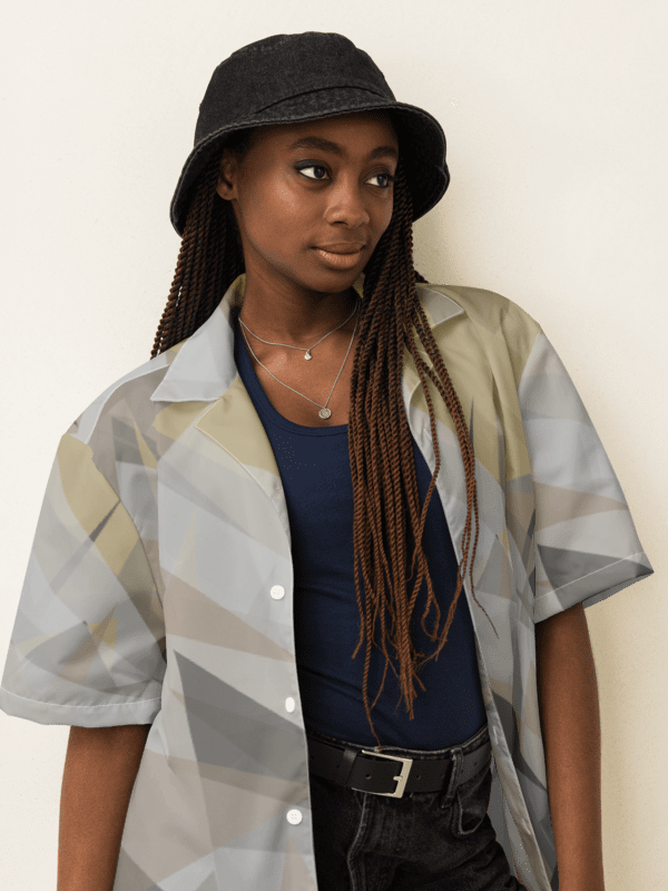 Geometric Summer Breeze Hawaiian Shirt product image (4)