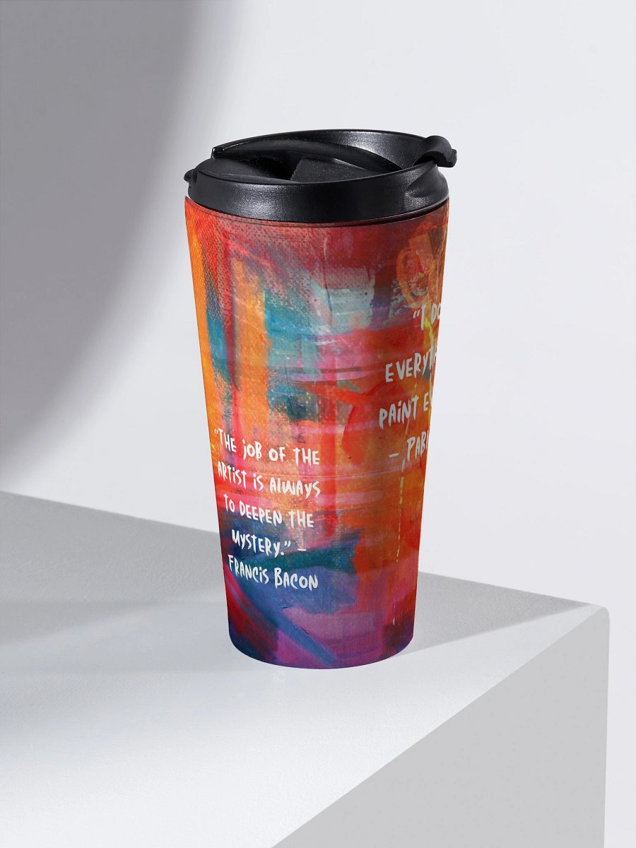 artist quotes Travel Mug gift for artist teachers moms dads friends product image (2)