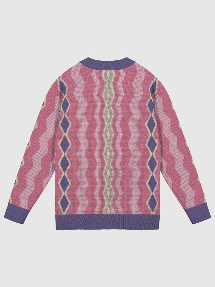 Unleash Your Inner Fashion Maven with 4-Color Jacquard Knit Cardigan product image (9)