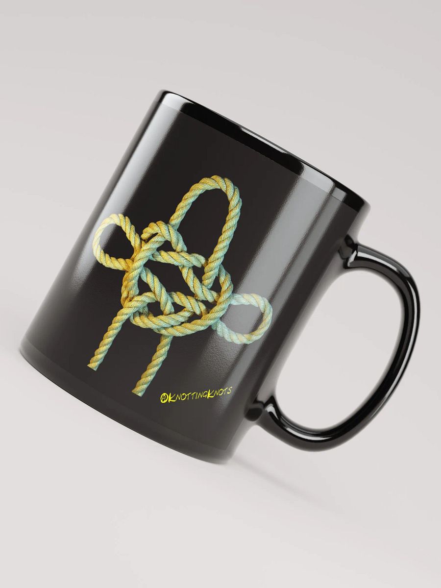 Masthead Knot or Jury Mast Knot Mug (Black) product image (4)