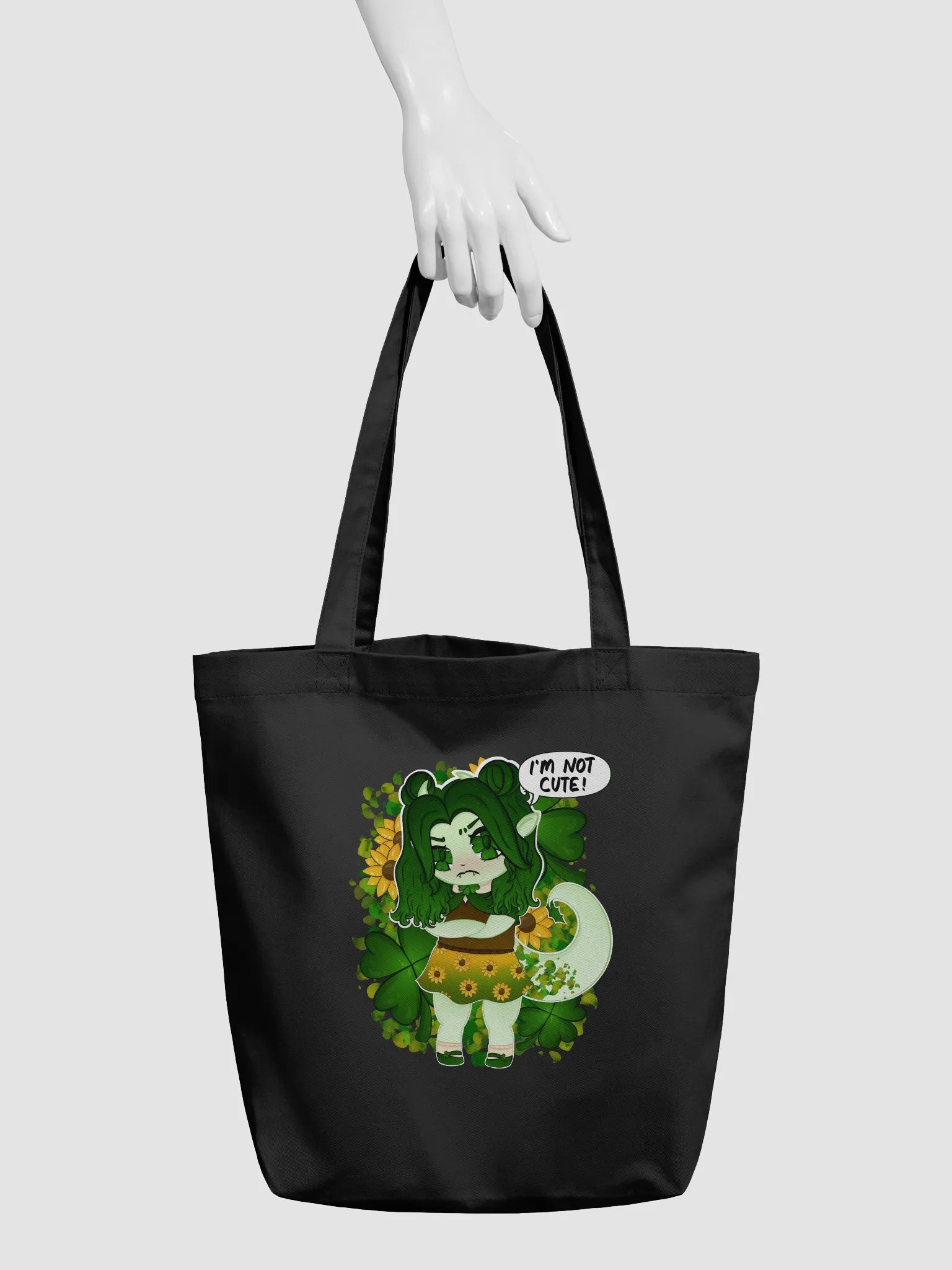 Bulbie "Not Cute" Brooke Tote Bag product image (3)