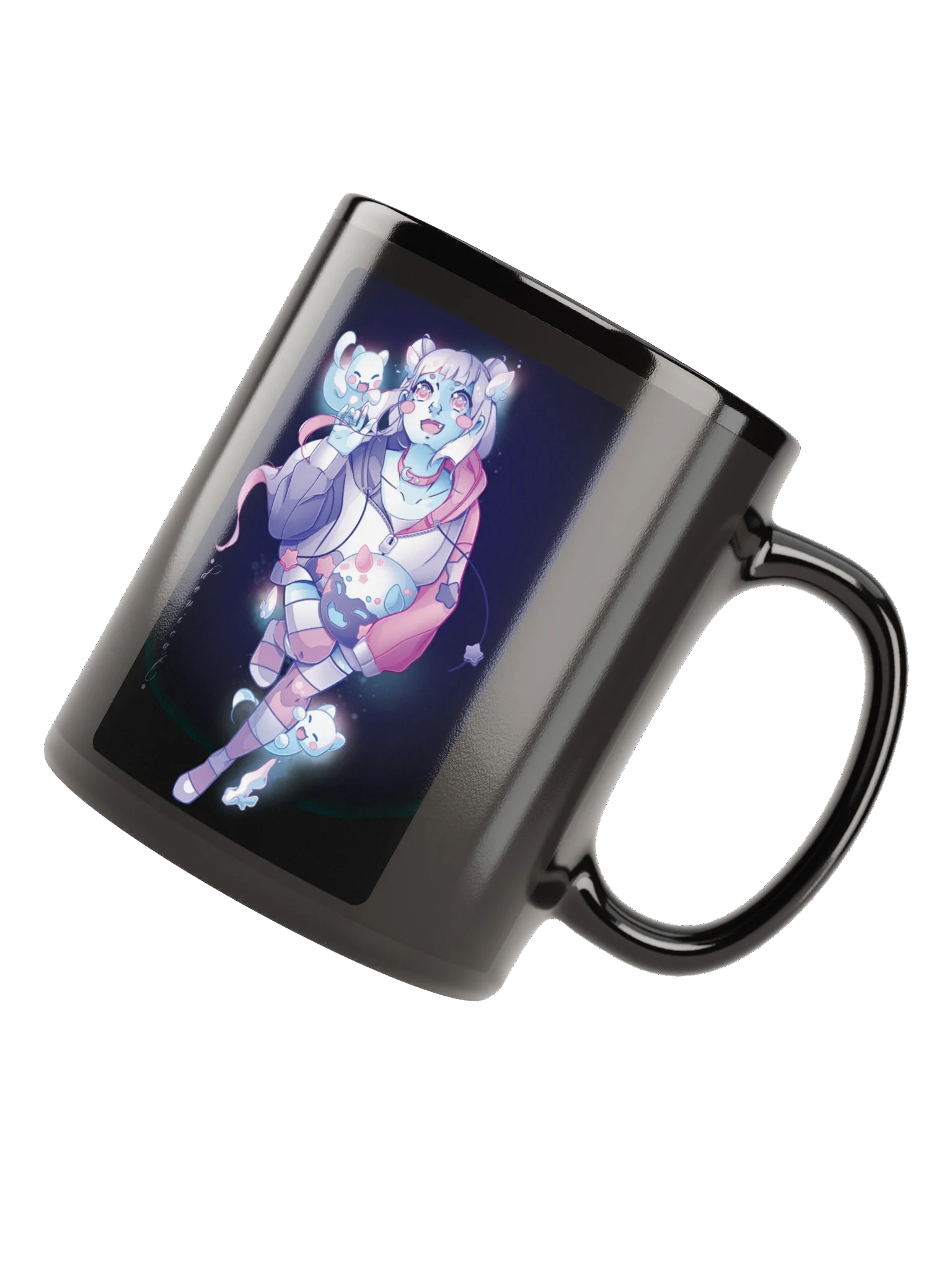 Mug • CandiCat Ghost Girl & Ghost Cats • 2025 product image (7)
