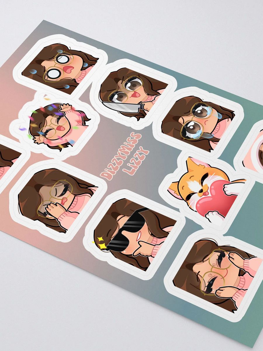 Emote Sticker Sheet product image (2)