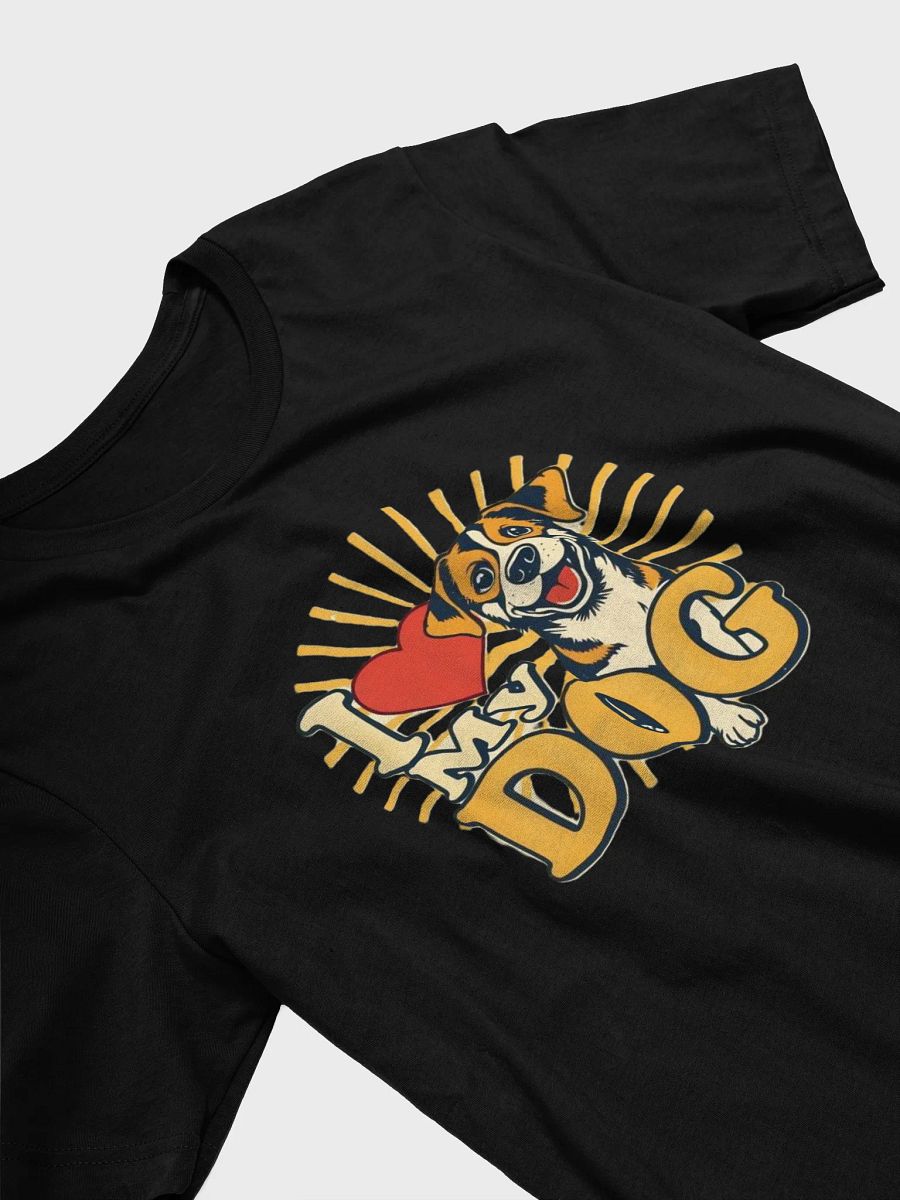 I Love My Dog Design T-Shirt product image (7)