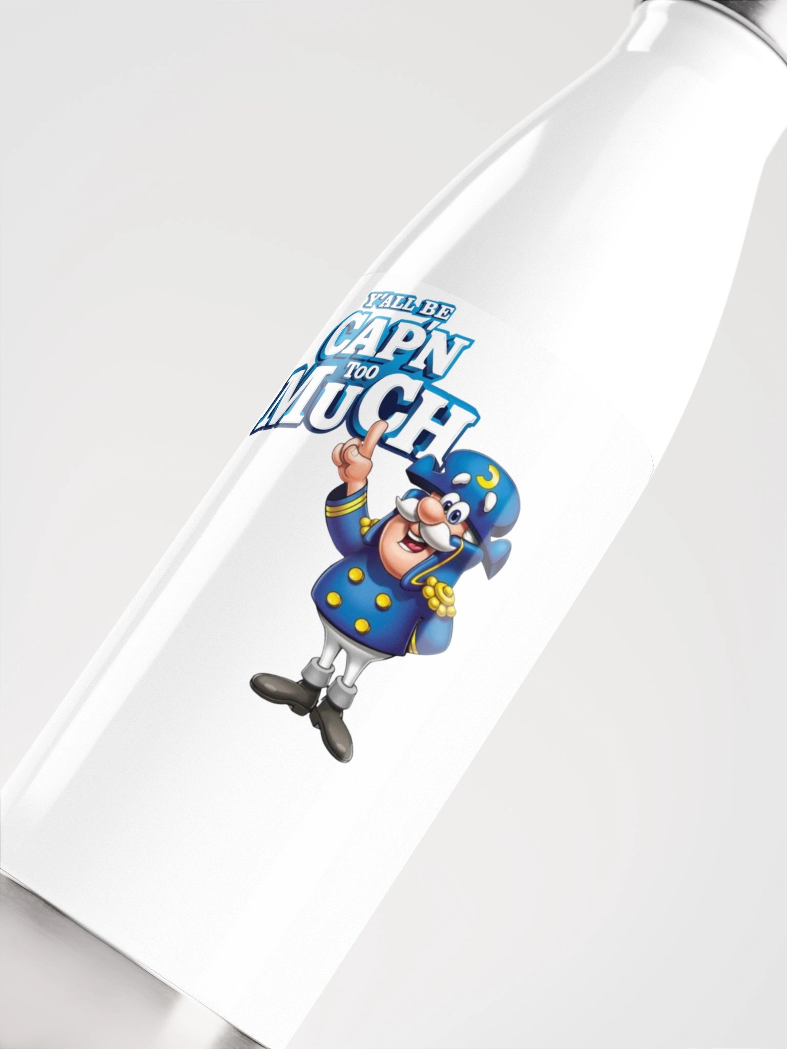 Cap'n Too Much Stainless Steel Water Bottle product image (5)