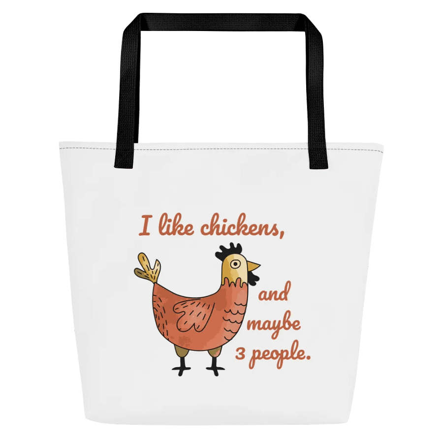 Chicken Lover Tote Bag product image (1)