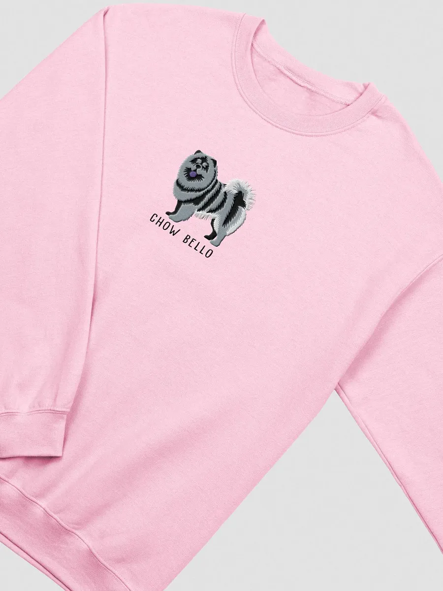 Chow Bello Sweatshirt(Embroidered) of a Chow Chow(Blue) product image (6)