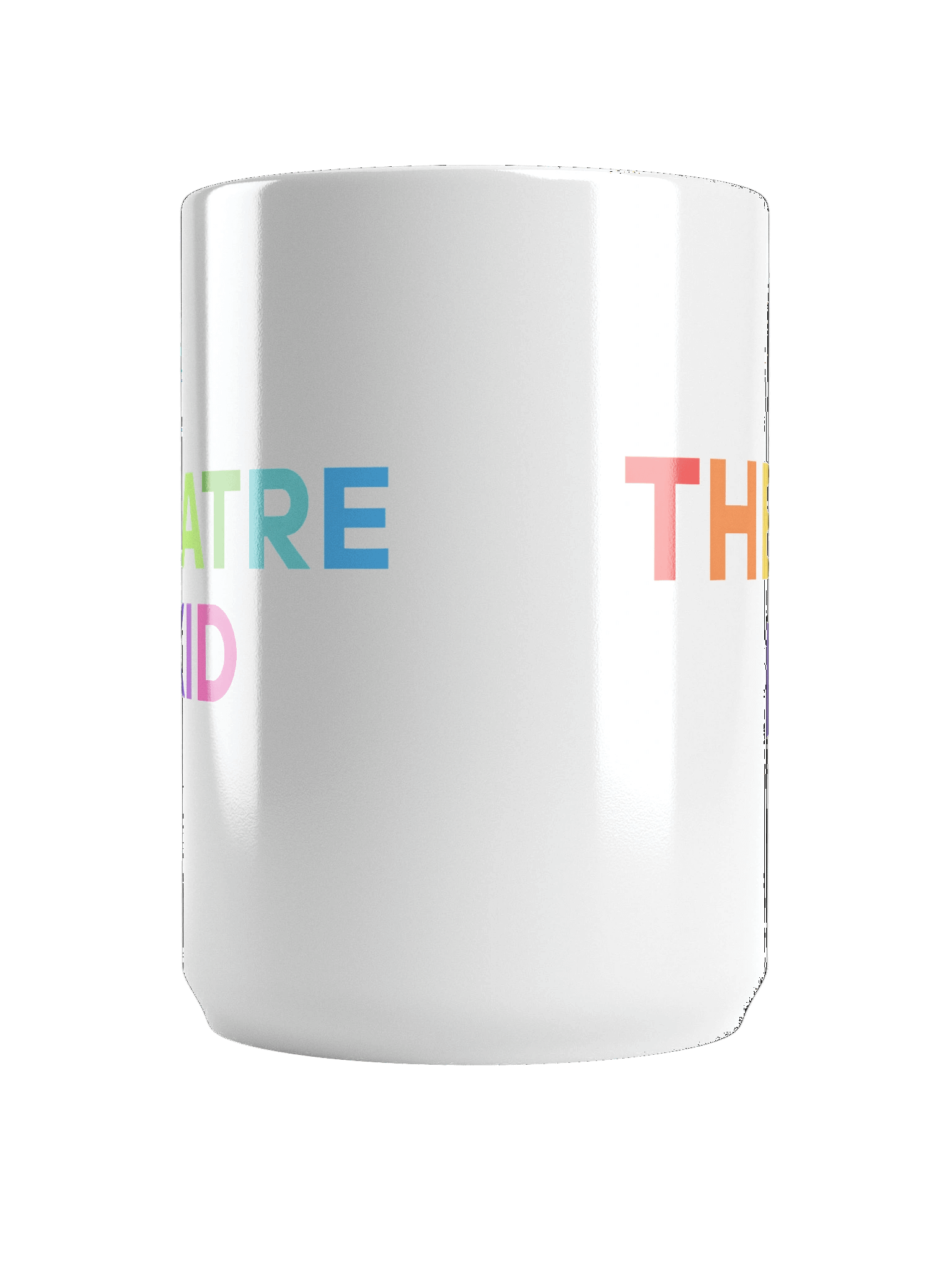 Theatre Kid, Rainbow Block Letters, Mug product image (4)