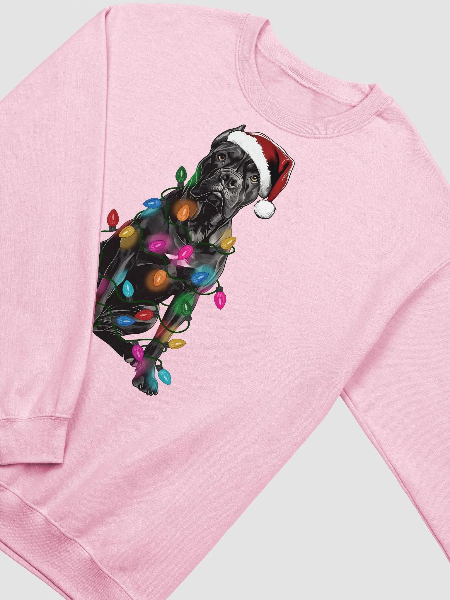 Funny Cane Corso(Black) Christmas Sweatshirt product image (18)