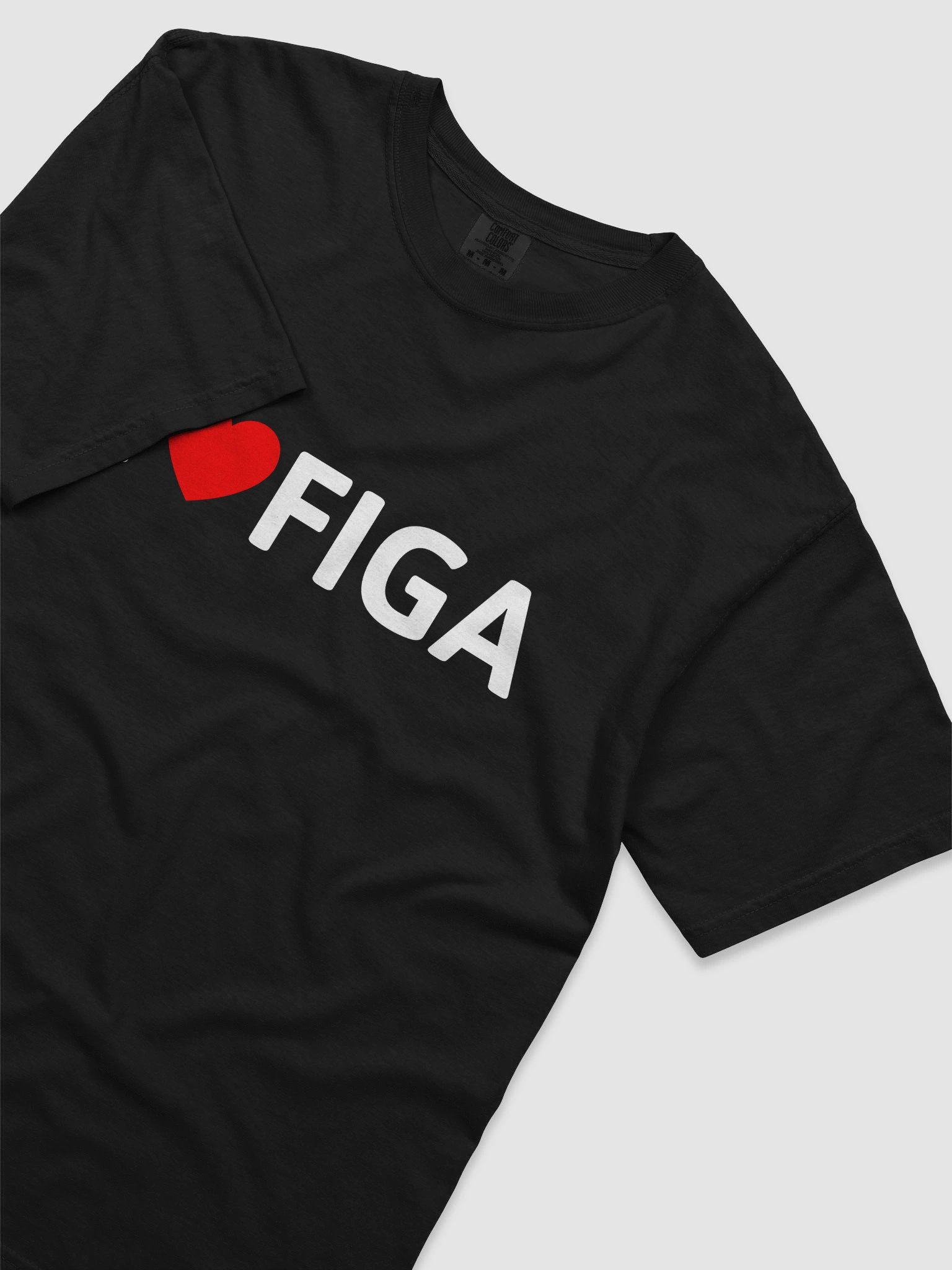i ❤️ figa dark t-shirt product image (26)