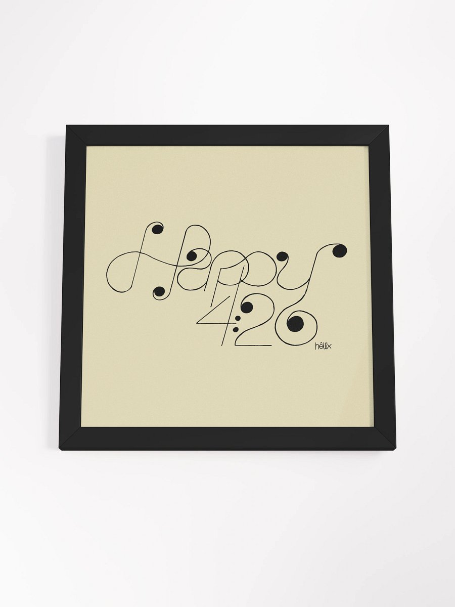 Happy 420 - White 12" product image (4)