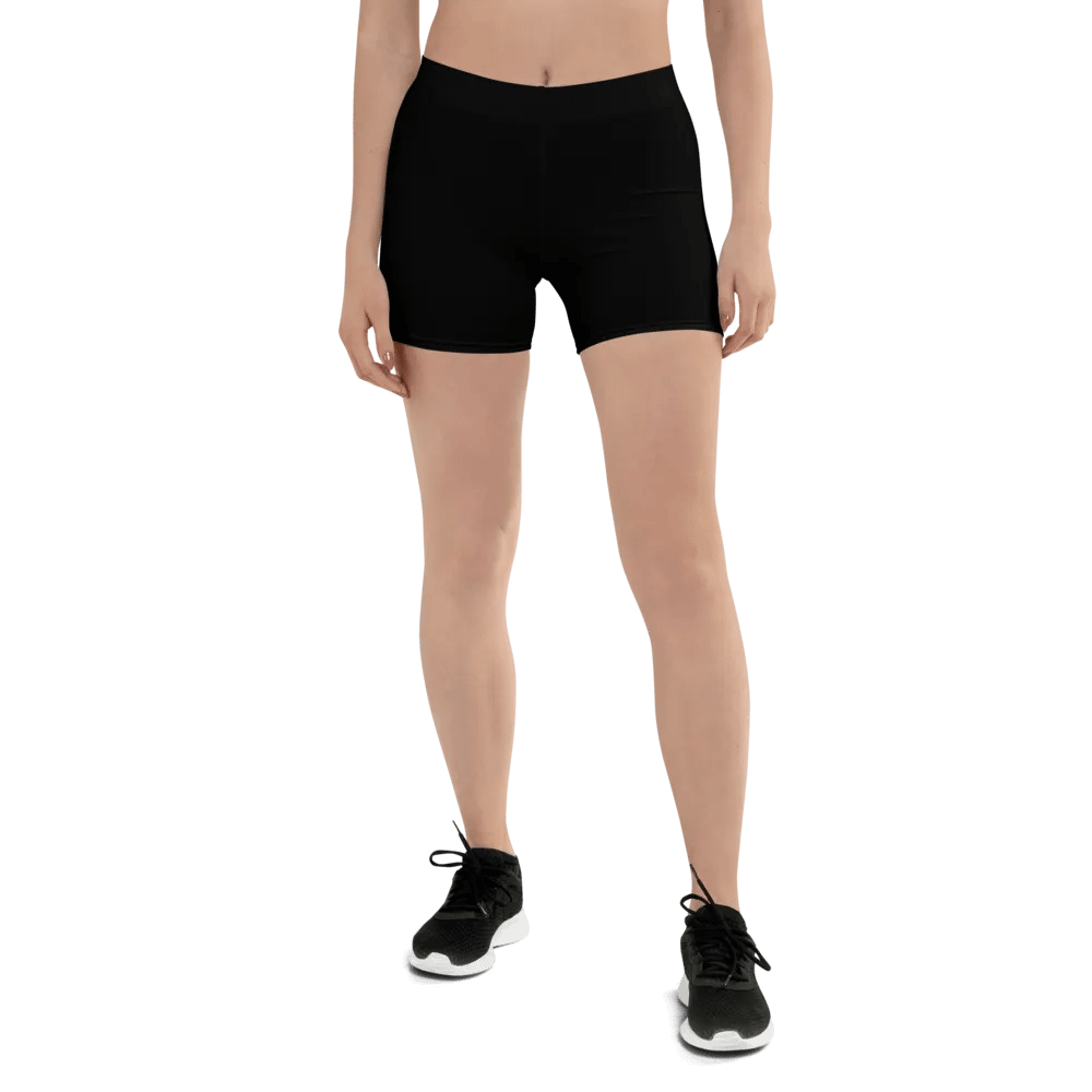 Pure Black Tight Shorts product image (6)