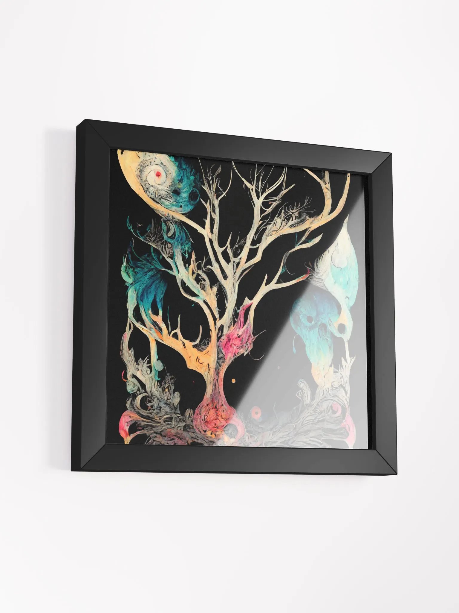 Whimsical Tree of Dreams Framed Poster product image (13)