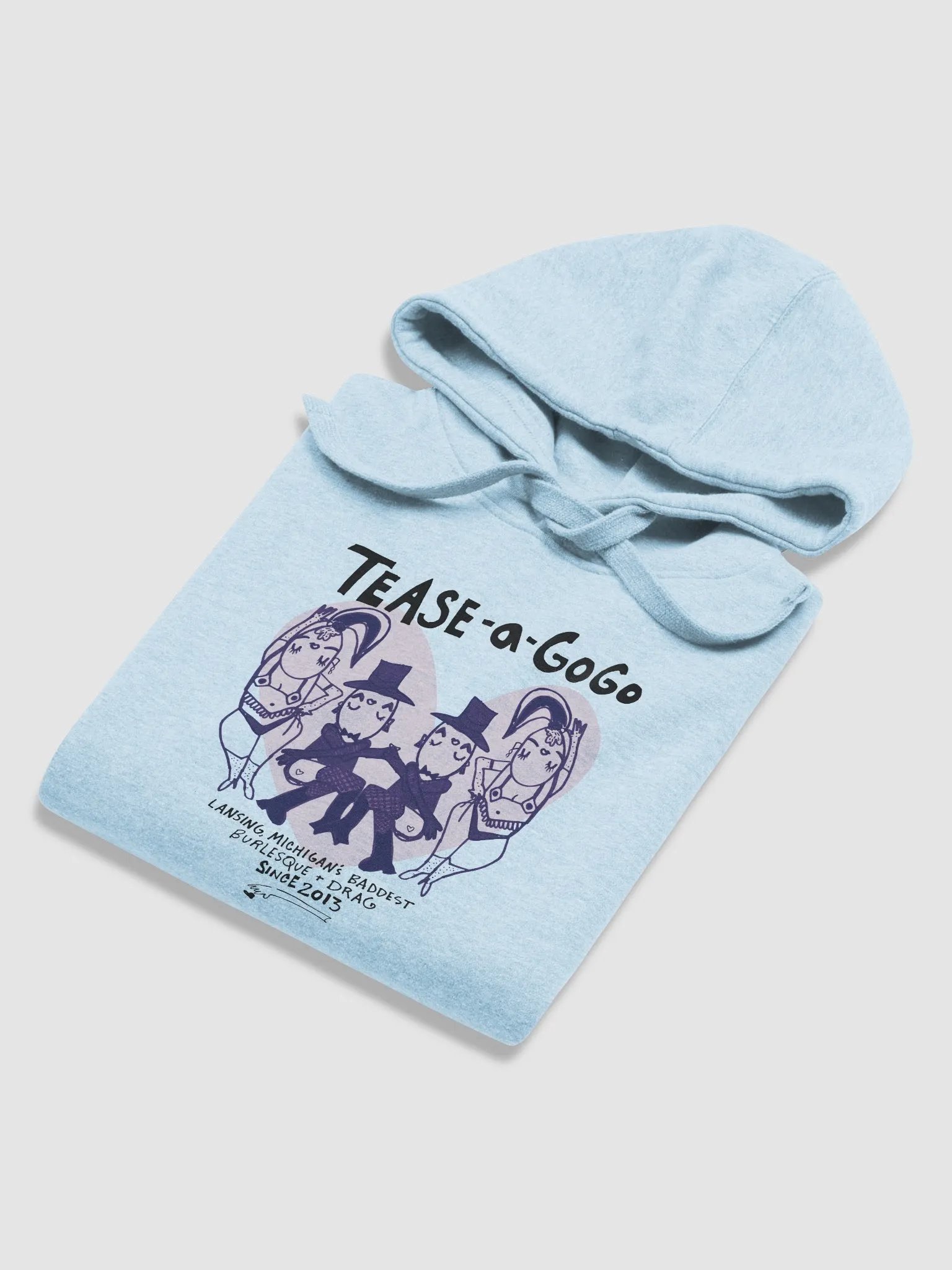 Tease Logo Mirror Love Hoodie product image (4)