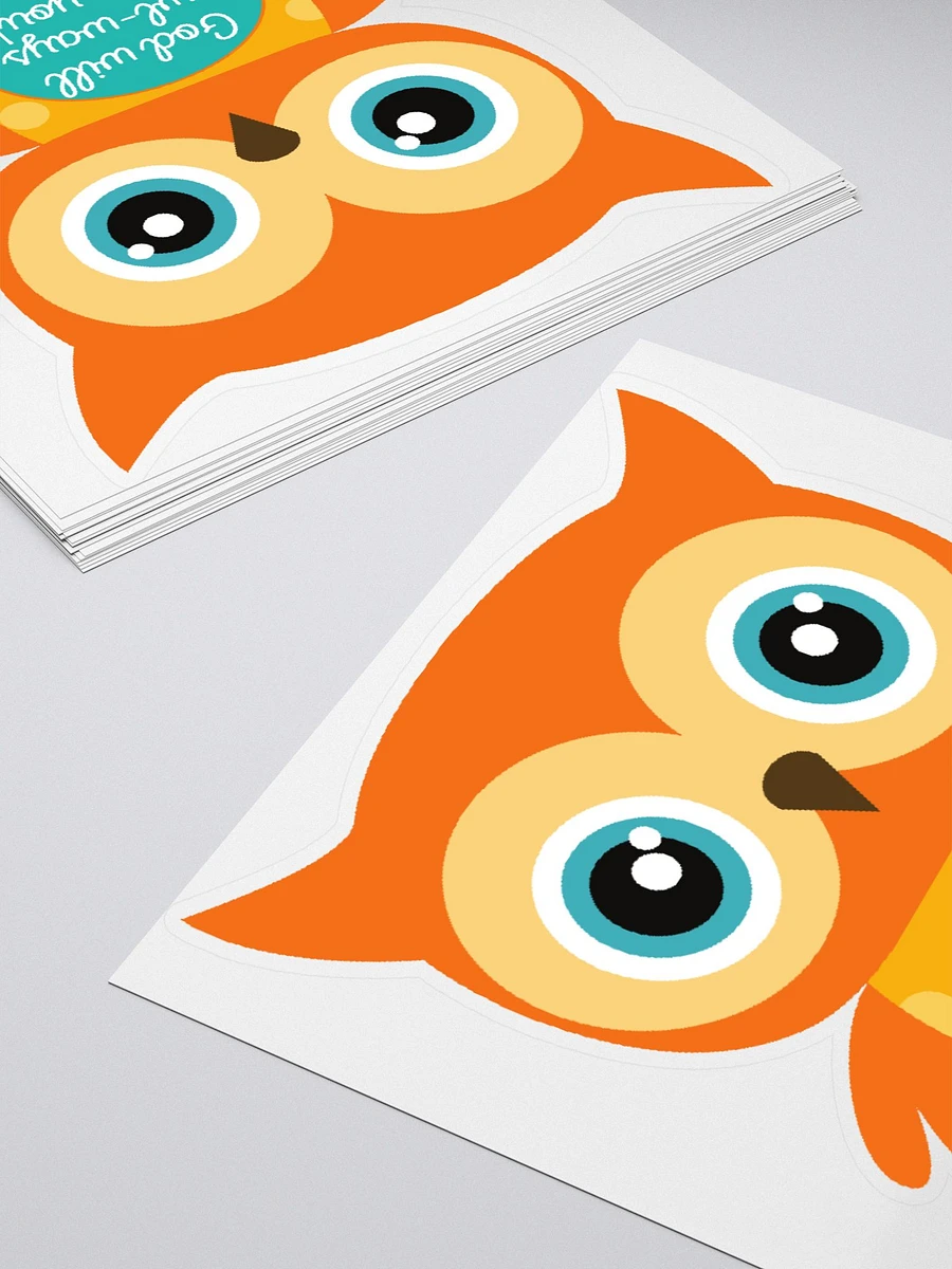 God Will Owl-ways Love You Owl Sticker product image (4)