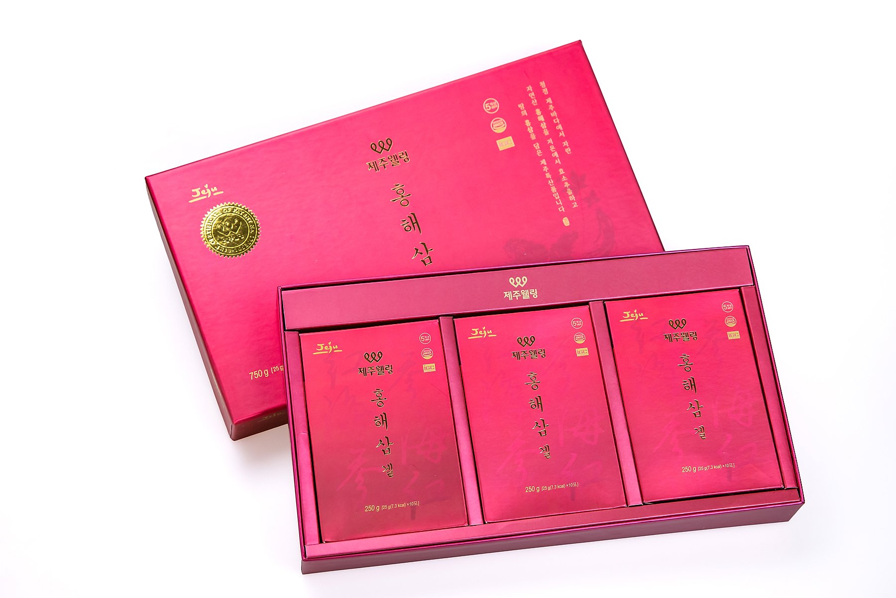 JEJUWELLING韓國濟州島紅海參修復飲-兩盒 product image (3)