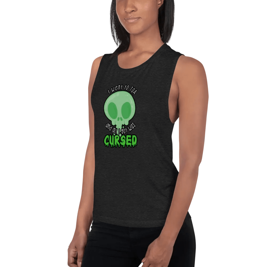 All I Got Was Cursed - Monk - Women's Style Muscle Tank product image (4)