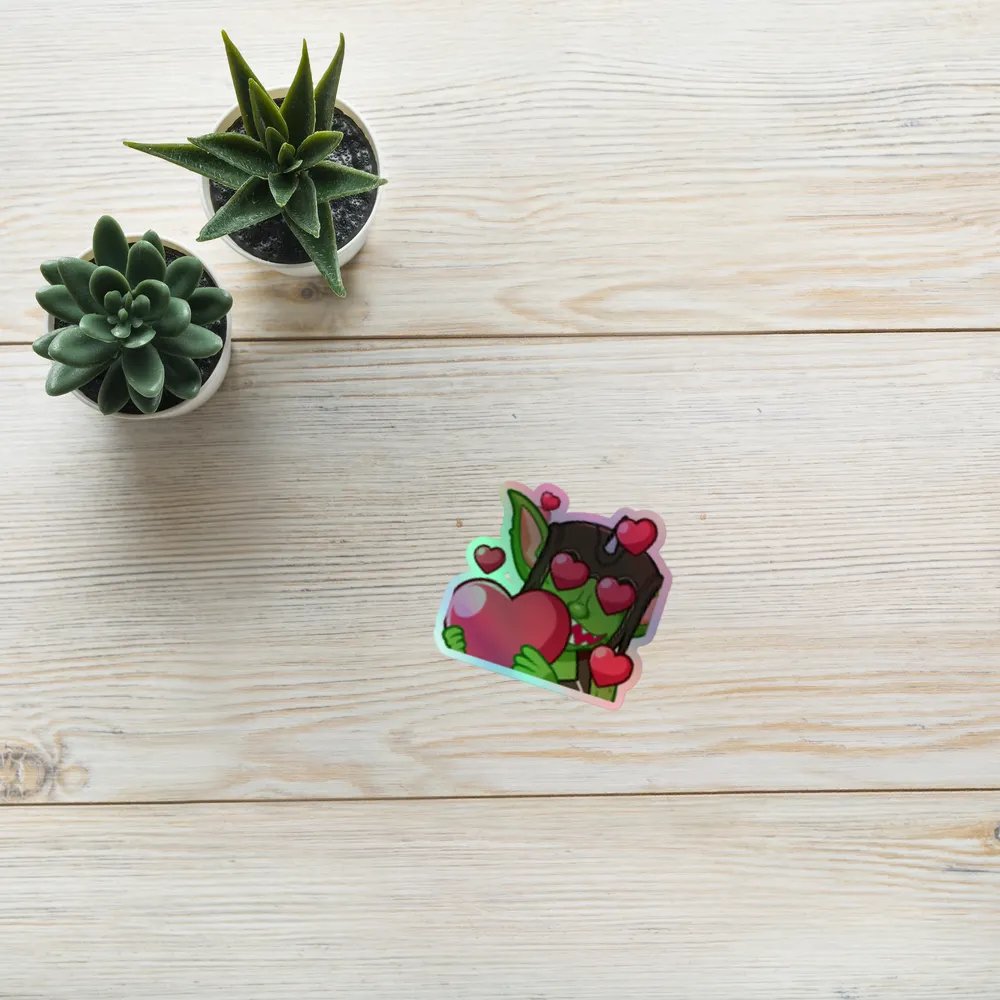 Love Holographic Sticker product image (10)