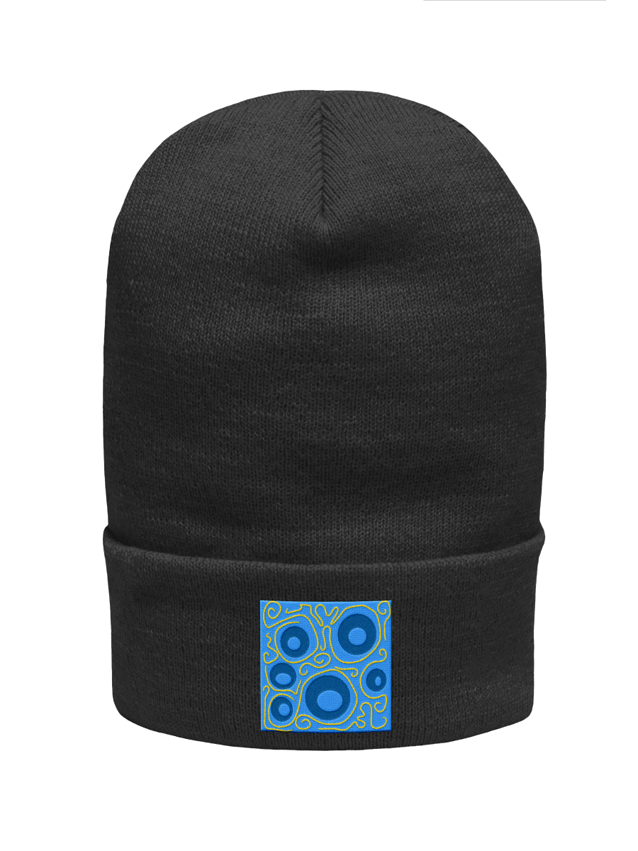 Blue bubbles Beanie product image (5)