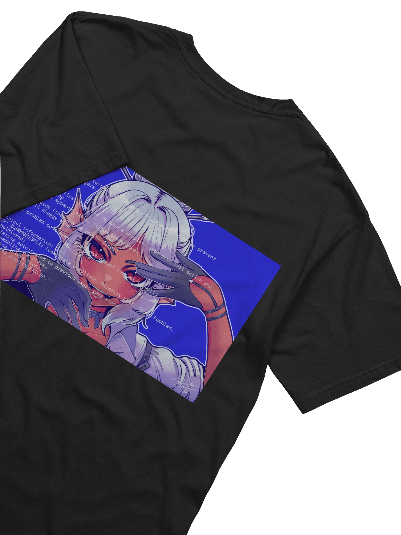 Misplay Detected Tee (Back Graphic) product image (1)