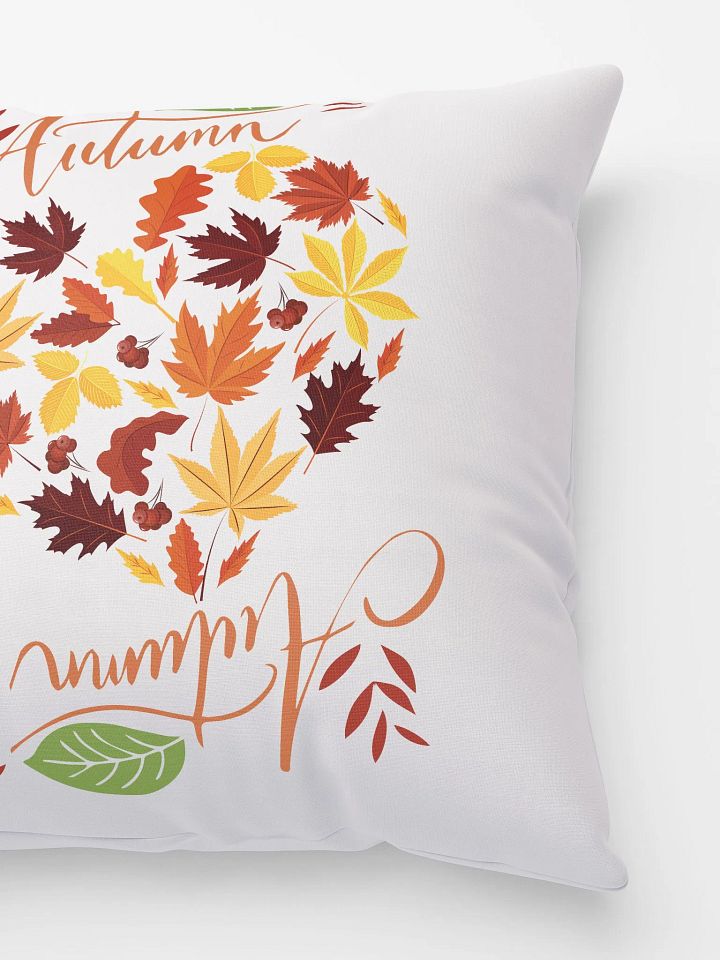 Autumn Leaf Heart Pillow product image (4)