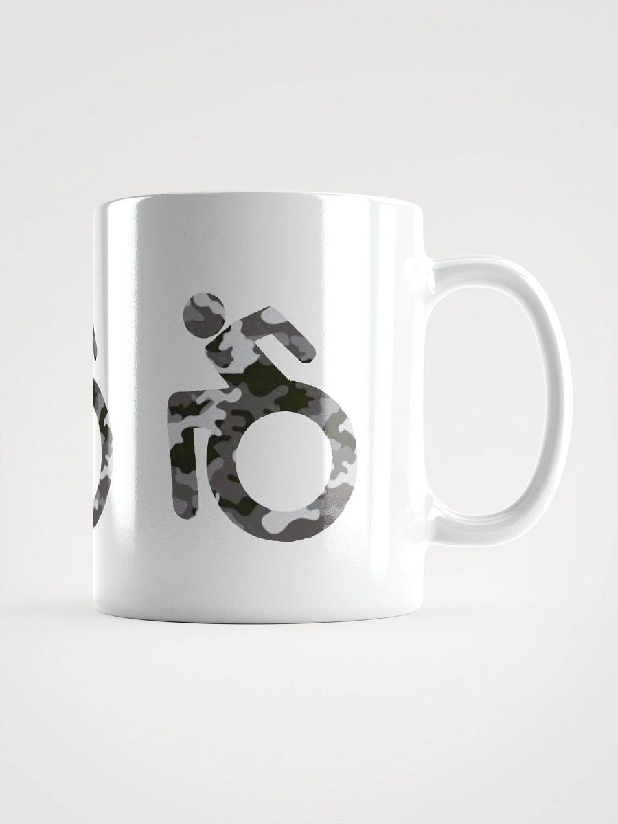 Wheelie, Dark Gray Camo Mug product image (1)