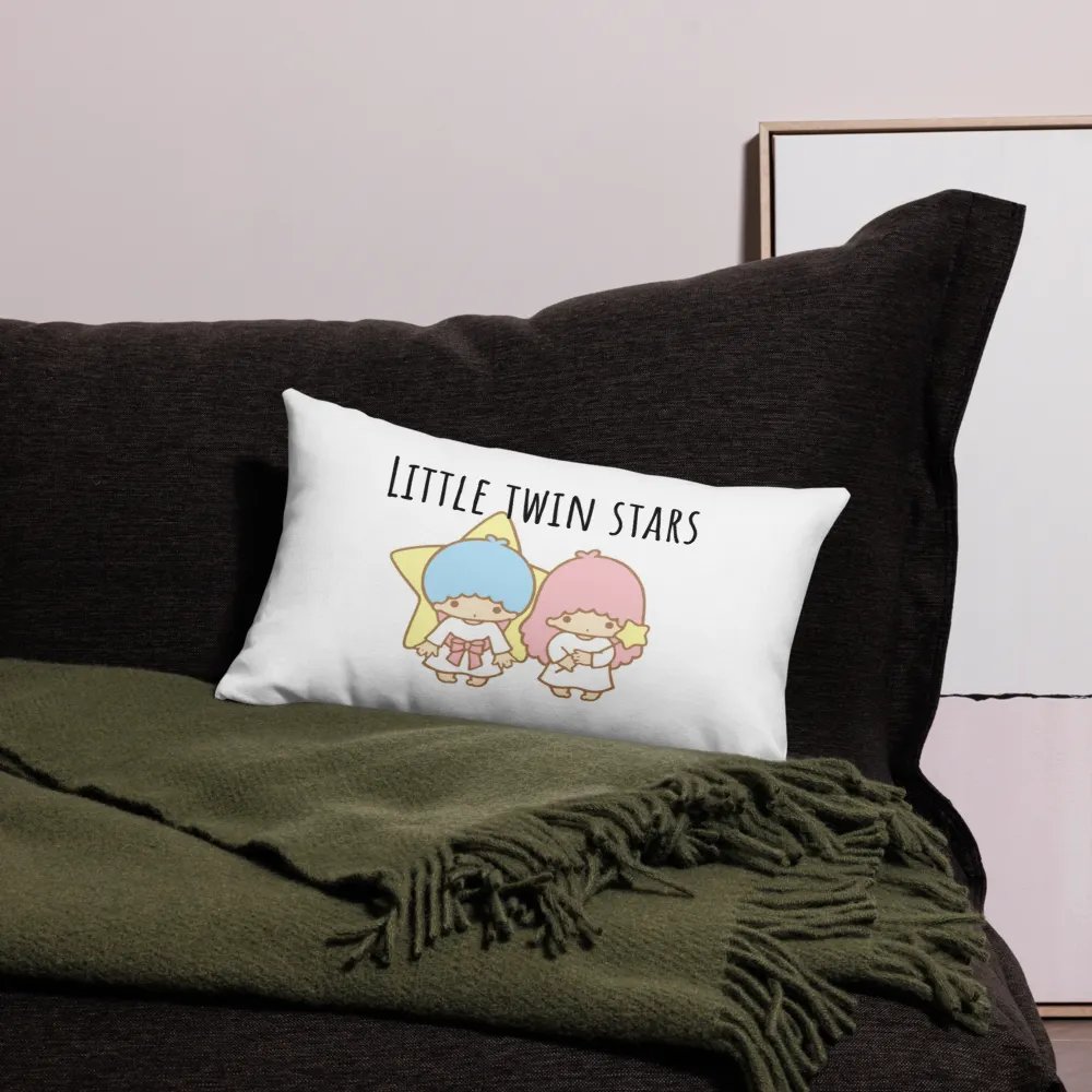 Little twin stars pillow cover product image (2)