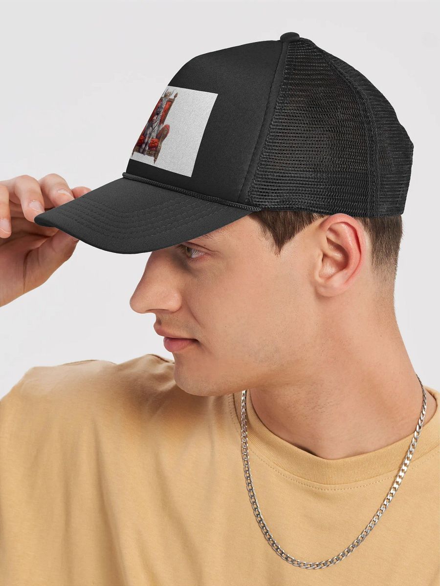 Demented Zebra - Foam Trucker Hat product image (7)