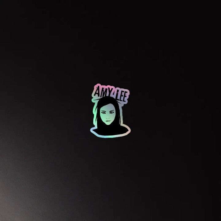 Holographic Amy fan art Sticker Set product image (2)