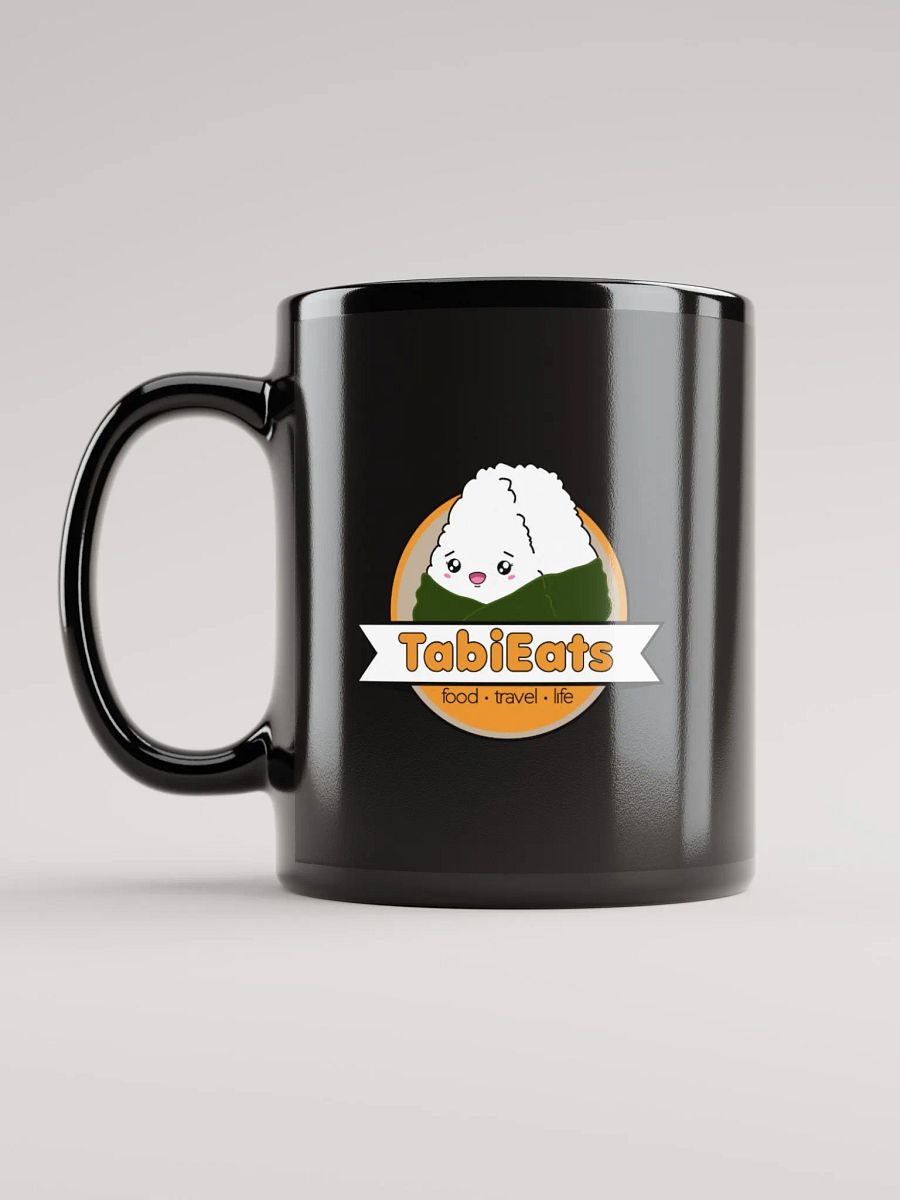 SAKUT-TO Vibes TabiEats Black Glossy Mug product image (6)