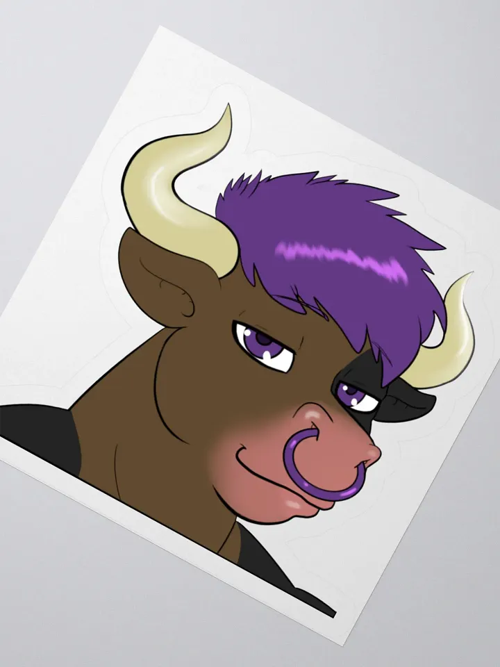 Yuuma Smug Emote Sticker product image (2)