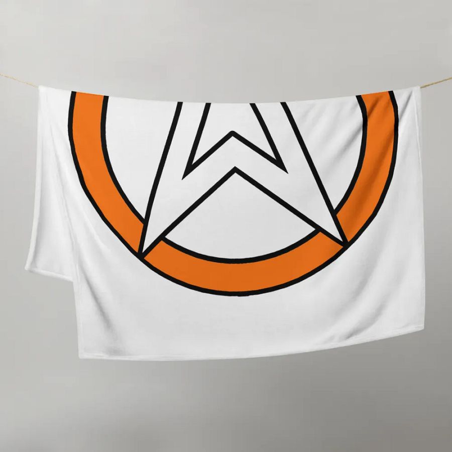 'OA' Symbol Throw Blanket - White product image (4)