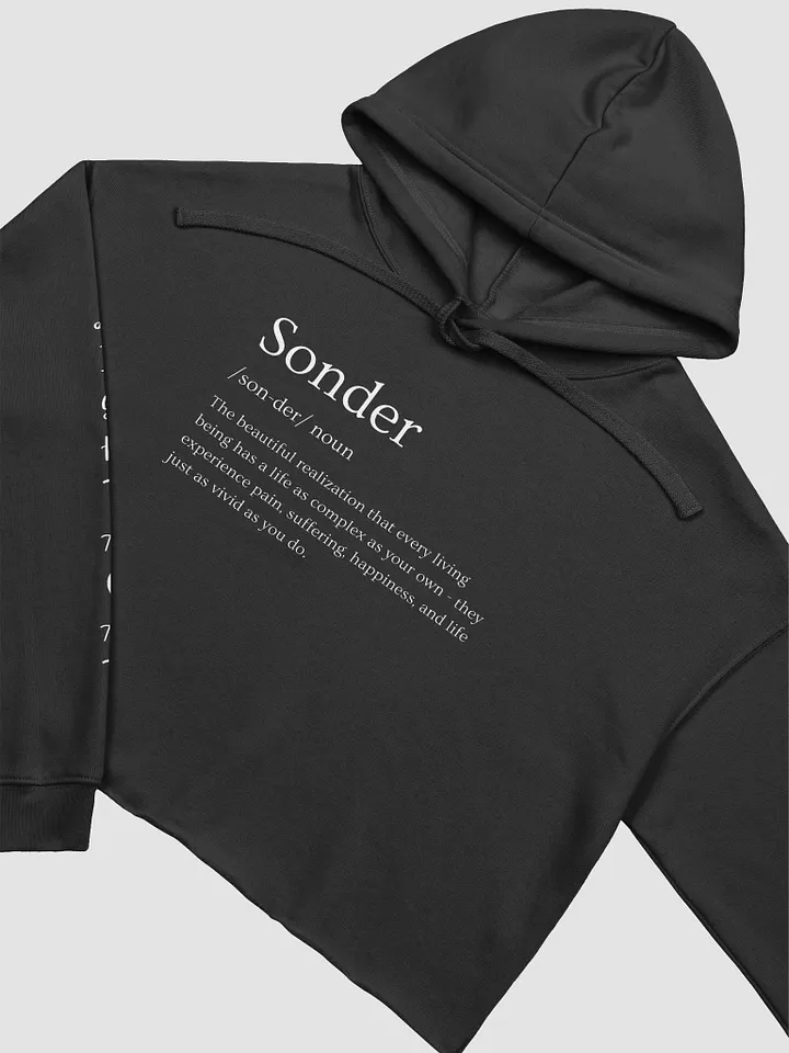 Lightacat "You Are Loved" Cropped Hoodie product image (1)