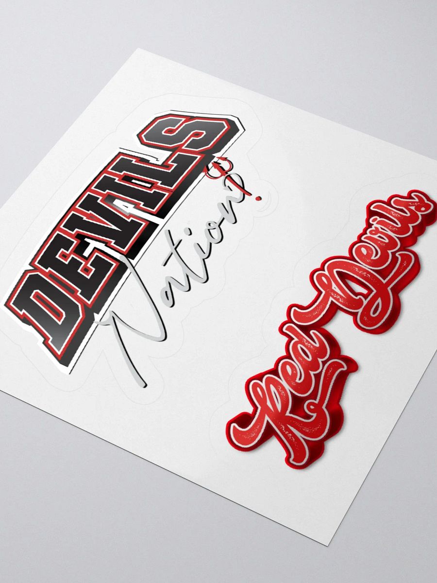 Devils Nation Varsity - Die Cut Sticker product image (3)