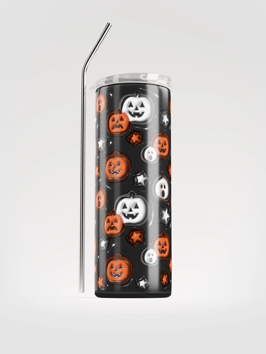 Spooky Icons Stainless Steel Tumbler product image (1)