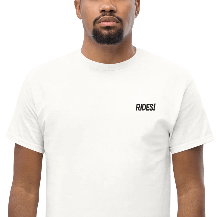 RIDES Plain Tee (White) product image (1)