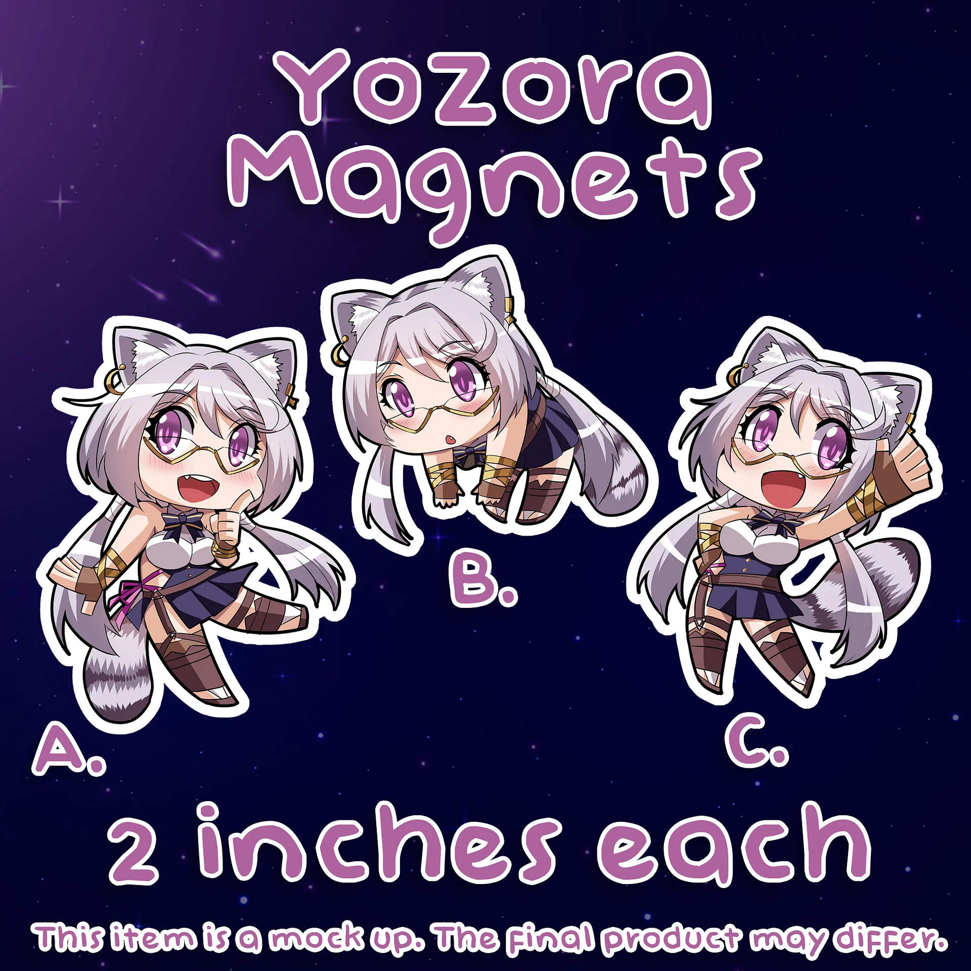 Yozora Magnets product image (1)