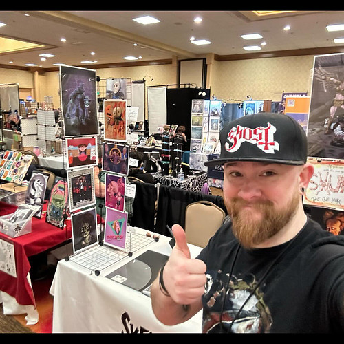 Day 3 of @crypticonseattle! C’mon folks, strong finish, strong finish! I’m at Table 223 in Artist Alley. Come say hi and pick...