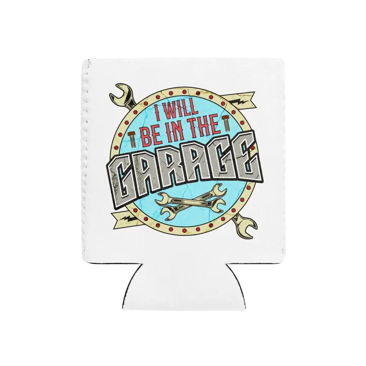 Garage Graphic Can Cooler product image (1)