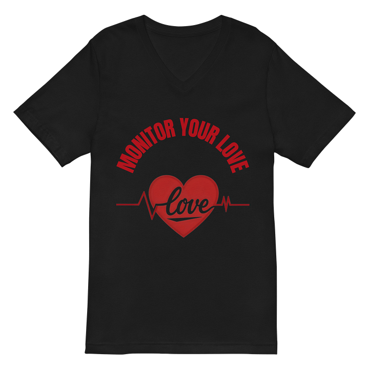 Heartbeat of Love V-Neck Tee product image (3)
