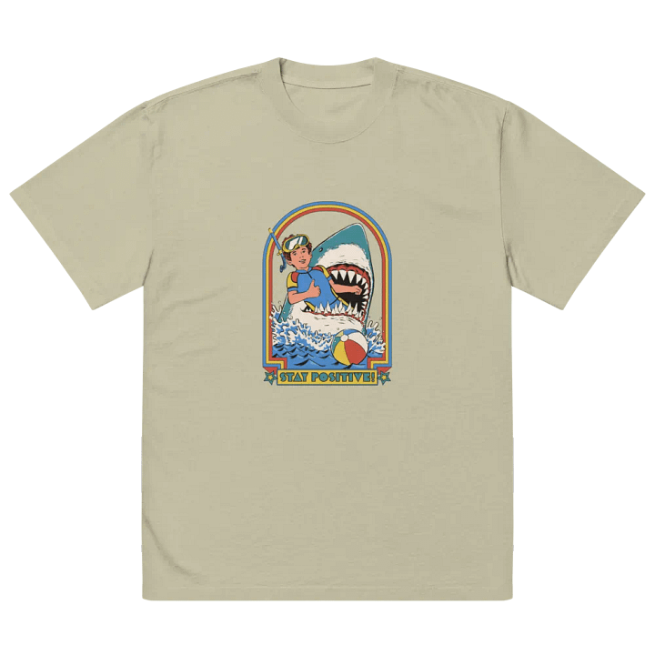 Smile Through Adversity Shark Graphic Tee product image (2)