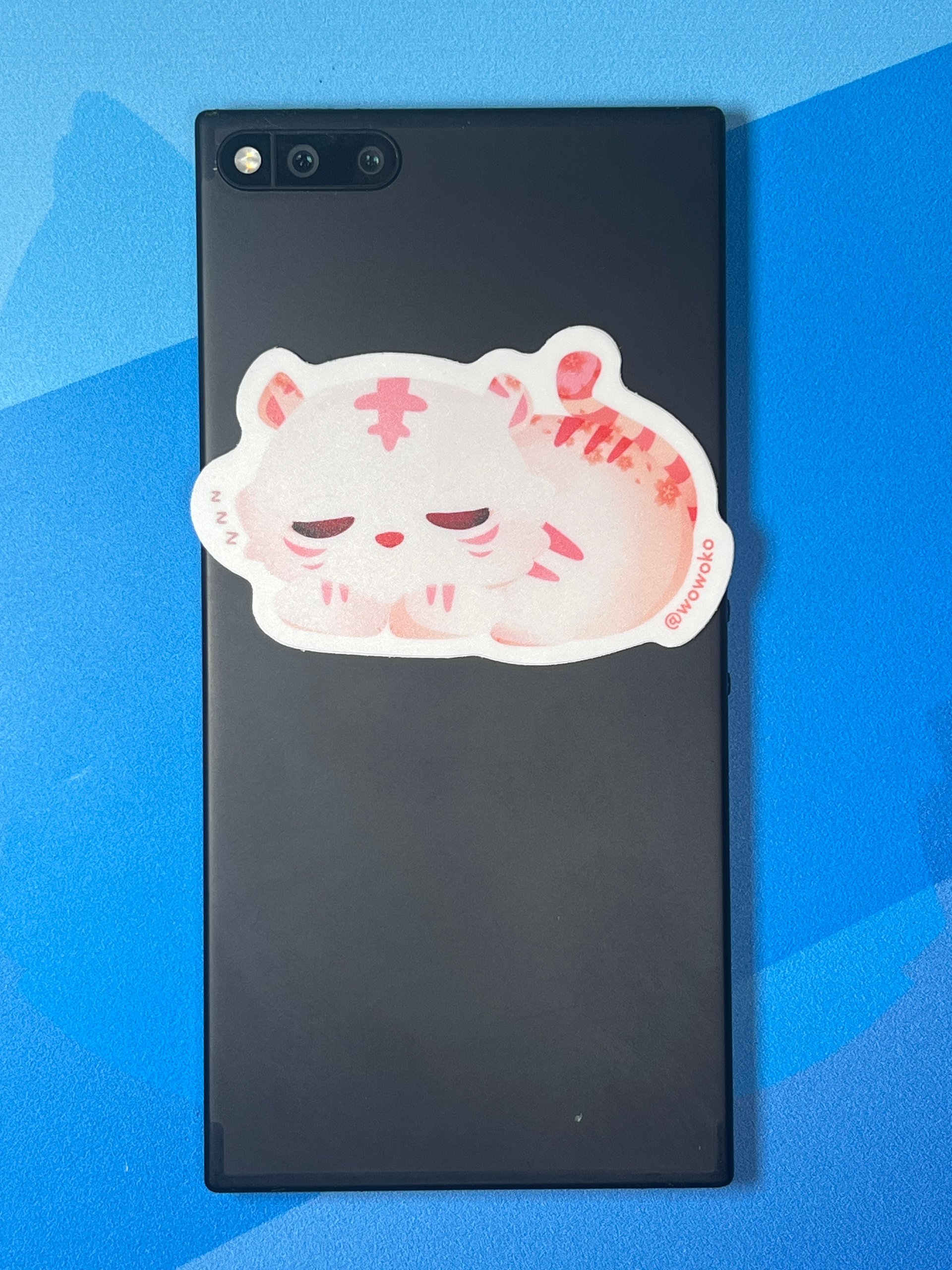 Sleepy Zodiac Animal - Tiger - Sticker product image (2)