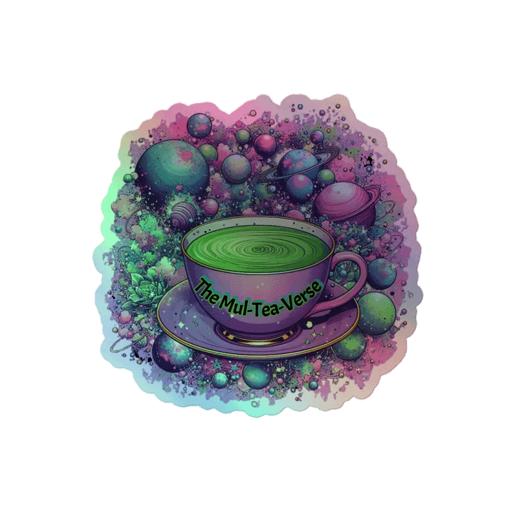 The Mul-Tea-Verse Holographic Sticker Sheet product image (2)
