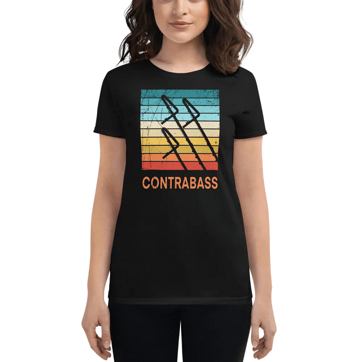 Retro Abstract Flute (Contra) - Gildan Women's Fit product image (2)